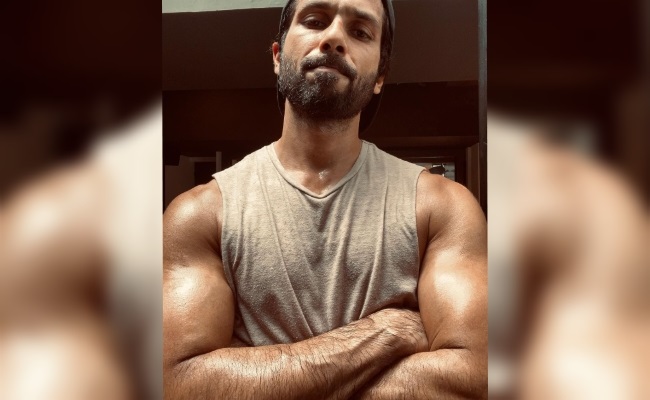 Shahid Kapoor Flaunts Beefed-Up Physique