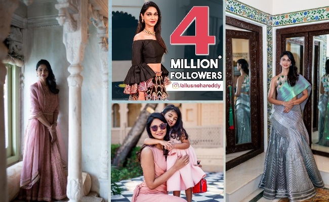 Allu Sneha Reddy Sets A New Benchmark On Instagram