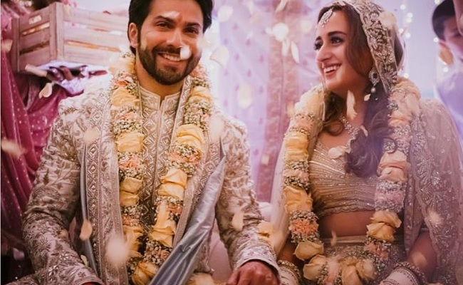 Varun Dhawan and Natasha Dalal are now married