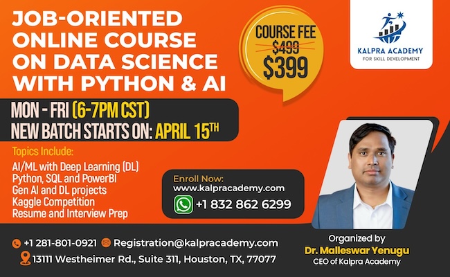 Register for Data Science Course - Great Andhra