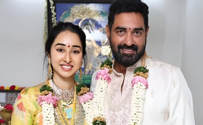 Krish Malli Director Krish Marries Dr. Priti Challa - Great Andhra